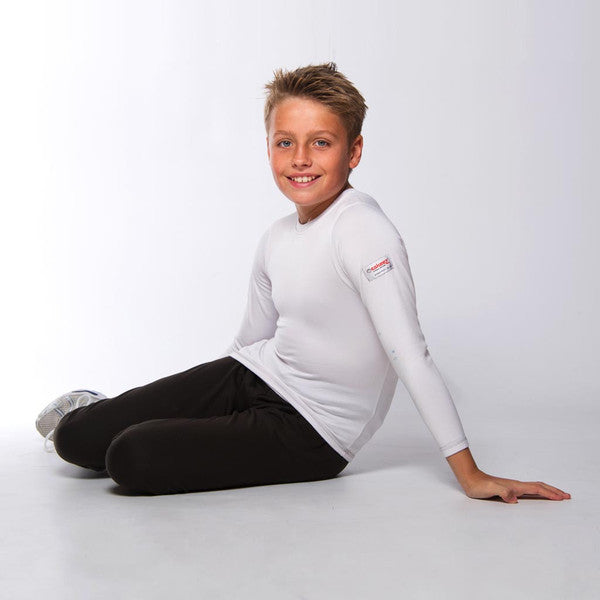 Kids Super Thermal Base Layer in White  Eskeez - Get your warm on – Eskeez  Thermals
