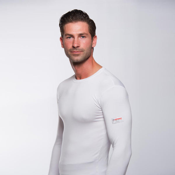 Men's Super Thermal Base Layer (White) - Main Image