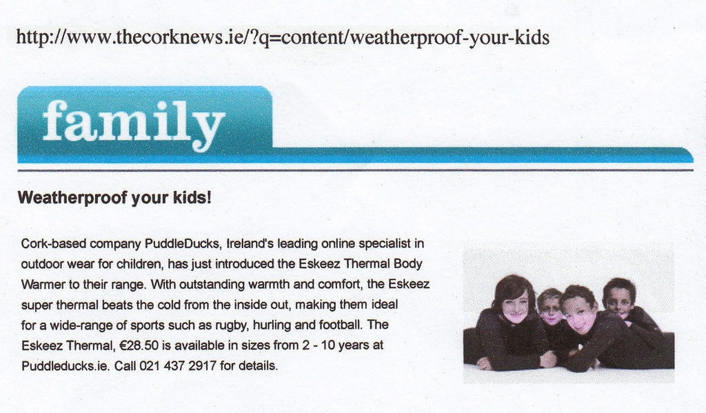 Weatherproof your kids!